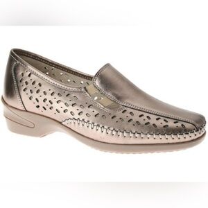 SPRING STEP Women's Metallic Loafers